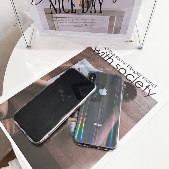 NEW Clear Holographic Laser Rainbow Case - Picture 6 of 6